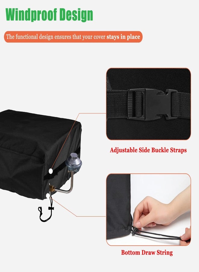 WOMACO 22 inch Griddle Cover for Blackstone Griddle with Hood, Waterproof Tabletop Griddle Covers, 22 inches Table Top Grill Cover Heavy Duty Griddle Protector - Image 4